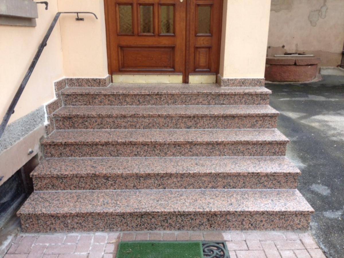 Rénovation escalier en granit et pierre naturelle Bischheim 5