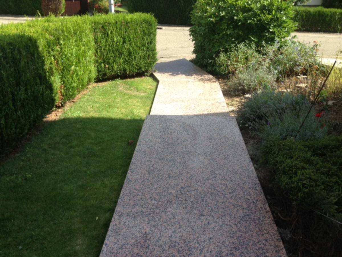 Rénovation escalier en granit et pierre naturelle Ostwald 2